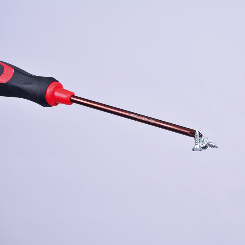 Plum Blossom screwdriver manufacturer direct sales, multi-functional screwdriver, reinforced magnetic flat-head cross-head screwdriver wholesale S2 Specification drawing