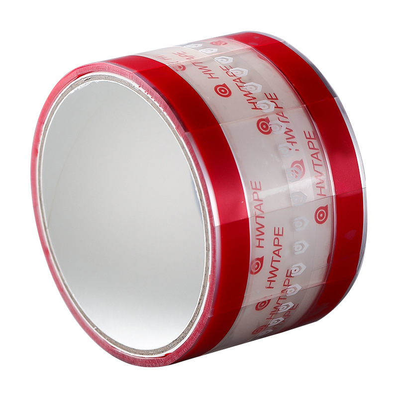 Transparent tear-off tape for coffee and milk tea shop cup LIDS, takeout packaging leak-proof tape, base, milk tea sealing tape Item Picture