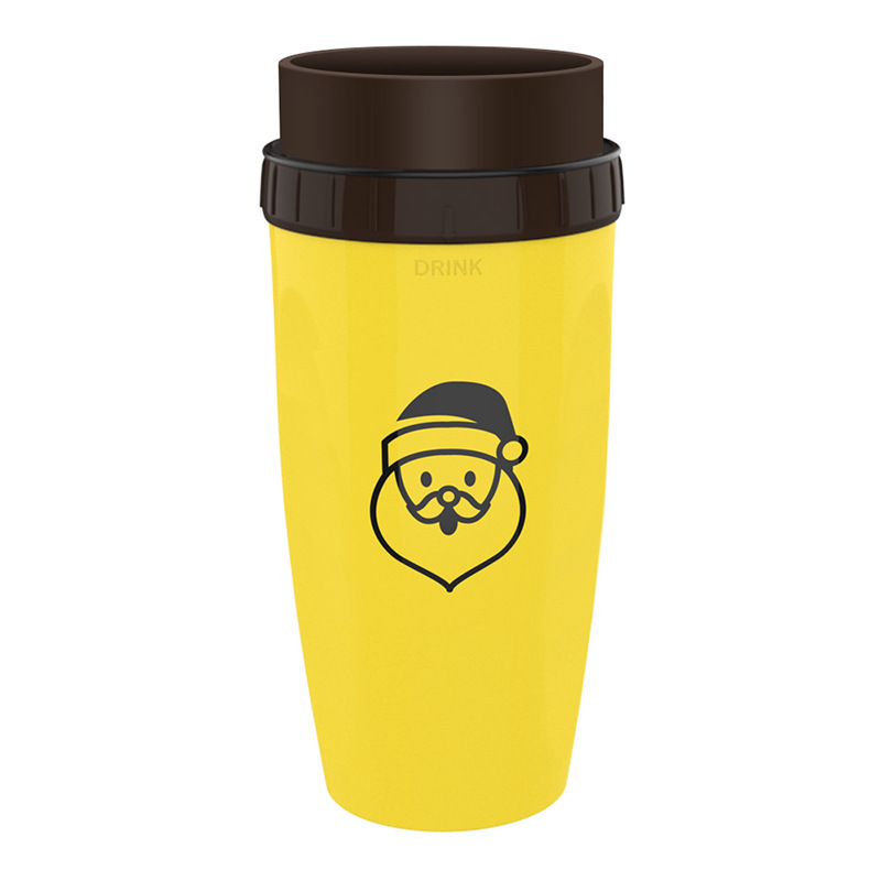 The cross-border bestseller, the French neolid twisty cup without a lid, is a portable and creative plastic cup for children and students details Picture