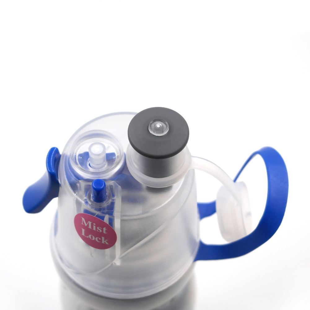 Amazon's best-selling cycling cooling spray water bottle, outdoor fitness spray O2 water cup, cool Specification drawing