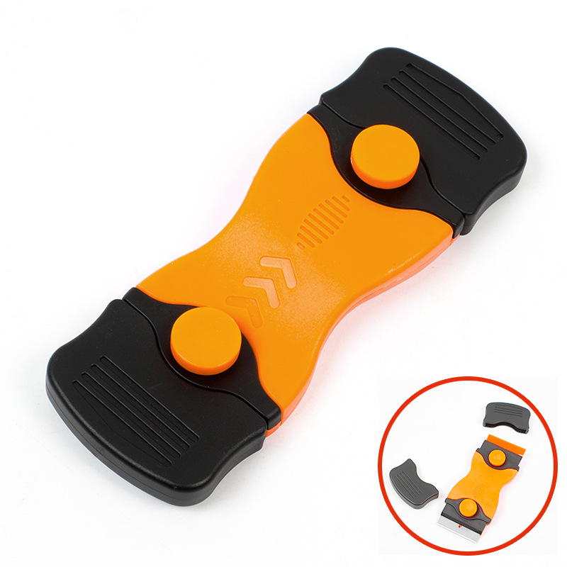 Car film UV, mobile phone repair, screen glue removal scraper, stainless steel single-sided blade, QC glass scraper, small piece scraper undefined