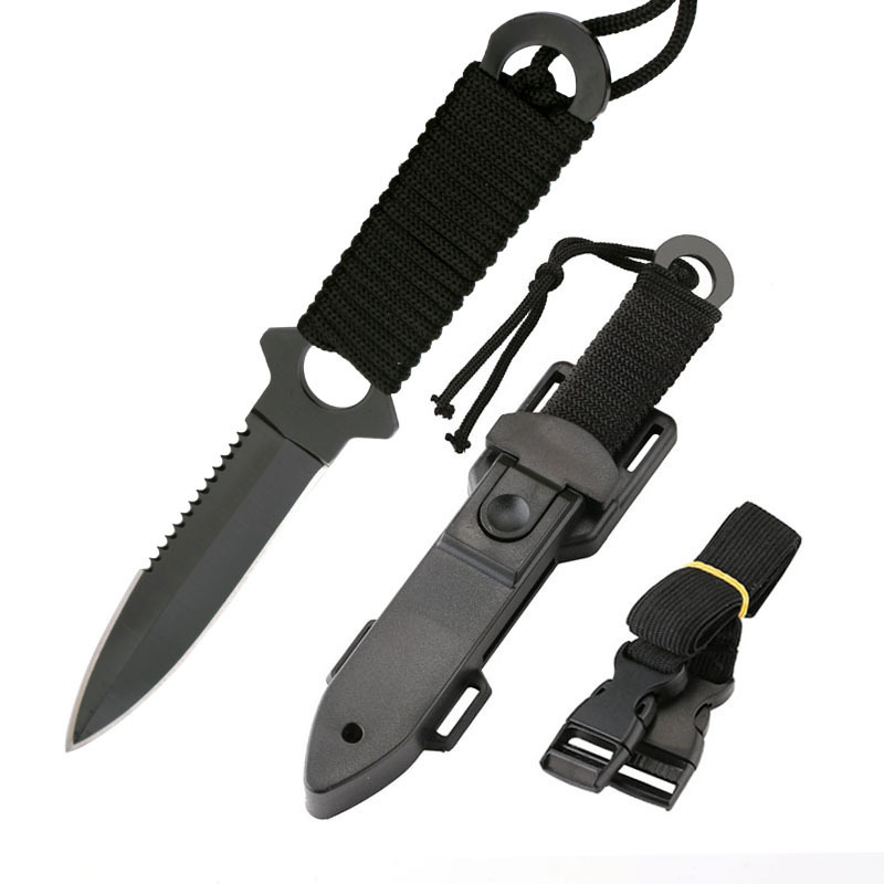 High-hardness, sharp tactical knife for the wild, outdoor knife, portable small straight knife, non-folding knife for wilderness survival, survival knife undefined