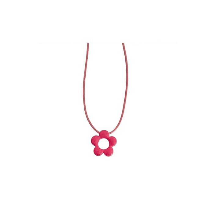 Dopamine colored oil drip flower necklace for women, summer Korean niche design sense collarbone chain, versatile daily neckchain Item Picture
