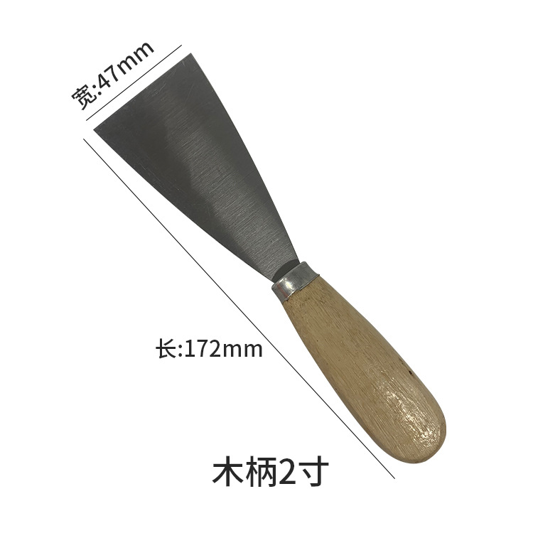 The manufacturer sells Jinfei putty knives, wooden-handled putty knives and mud knives for wholesale at one yuan undefined