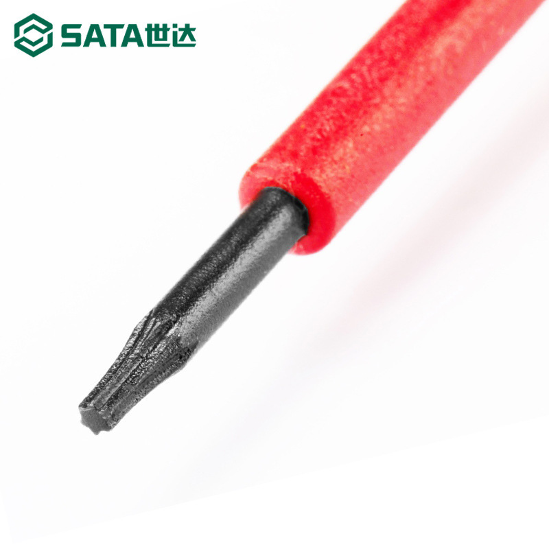 Shida VDE insulated screwdriver, patterned small screwdriver, high-voltage resistant precision instrument, disassembly screwdriver, taper tool details Picture