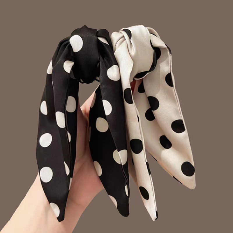 The Story of the Rose, the same polka dot ponytail grab clip, bow hair clip, updo shark clip for women as Liu Yifei and Huang Yimei full figure