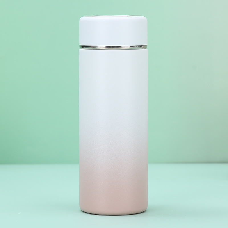 New gradient color insulated cup, 316 stainless steel portable water cup, ladies' straight cup pocket, small and simple gift cup Application Scenario