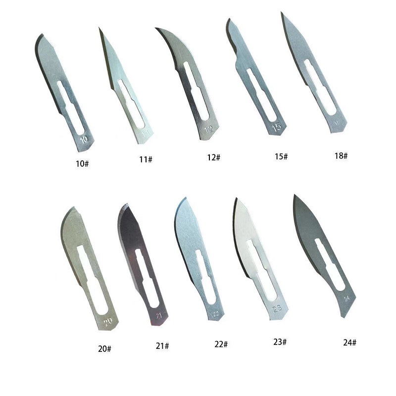 Wholesale Junbei blades carbon steel aesthetic non-medical surgical blades 10/11/12/15/20/22/23/24 Item Picture