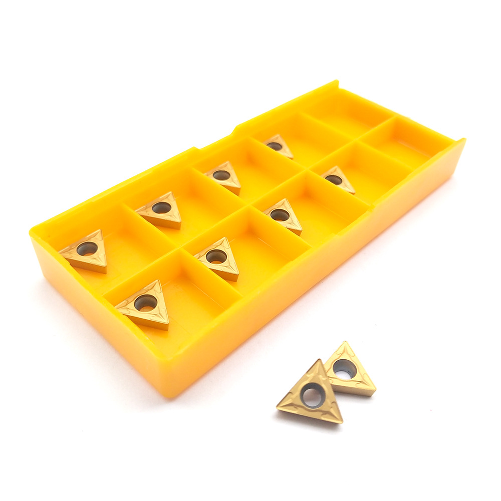 Cross-border foreign trade CNC blade TCMT110204 US735 hard alloy coating details Picture