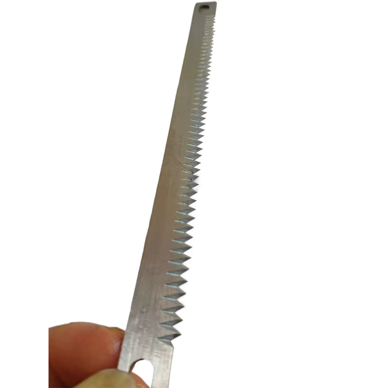 Vertical packaging machine toothed knife, packaging machine toothed knife, straight toothed blade, wavy sawtooth cutting knife, toothed knife Item Picture