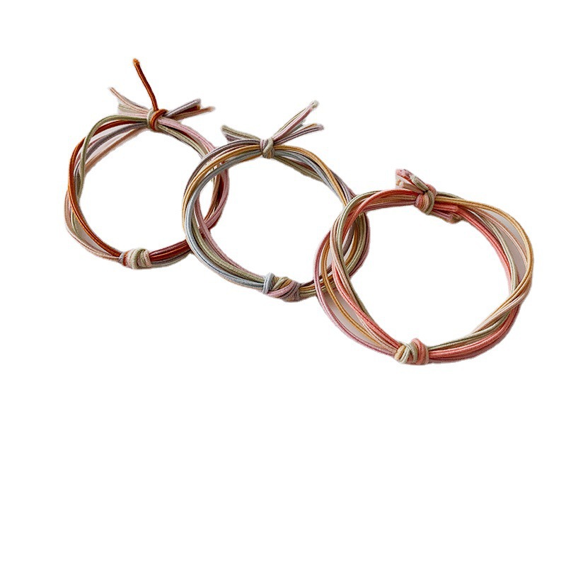 A fresh and elegant, super fairy-like hair tie, a popular Instagram minimalist leather band, basic handcrafted hair tying, hair bands, hair ties and headwear Item Picture