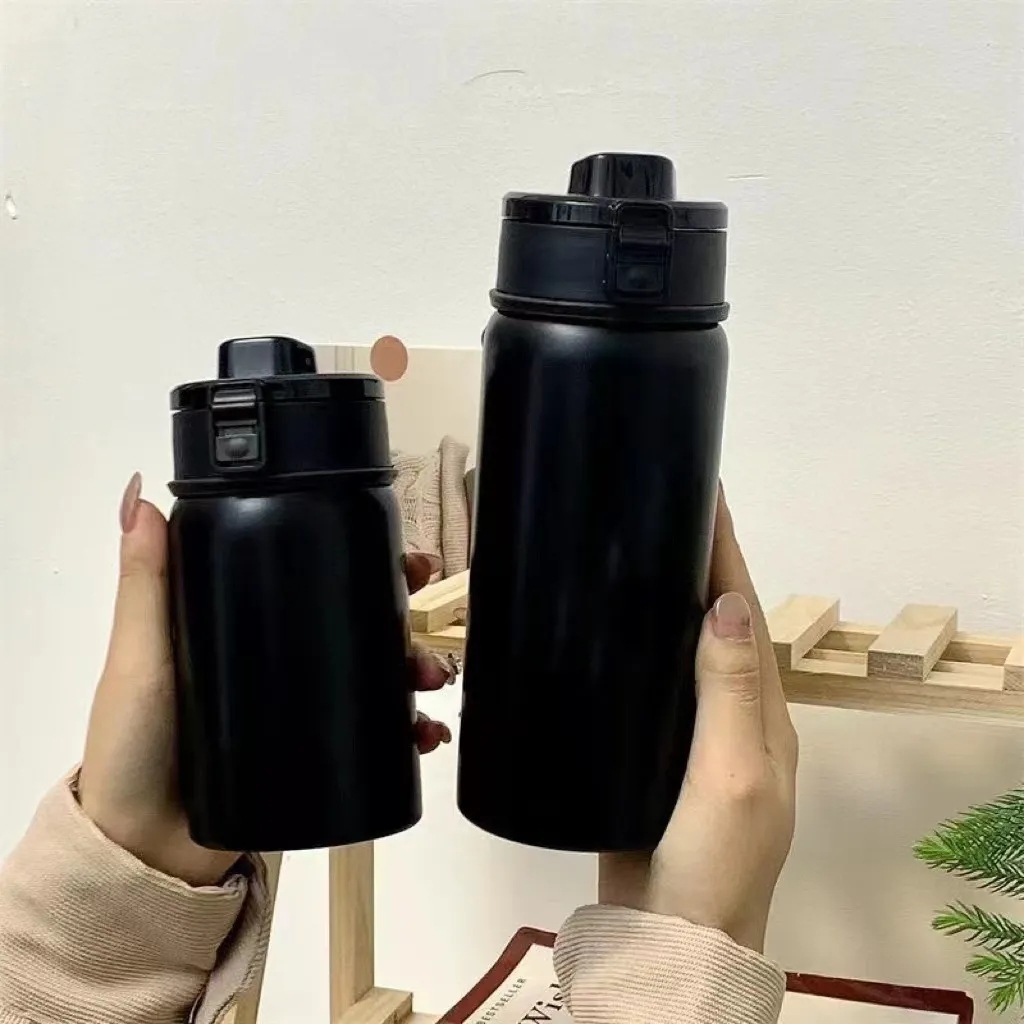 316 stainless steel tea strout insulated cup, large capacity, high appearance level for girls, ins portable straw cup, student drinking cup details Picture