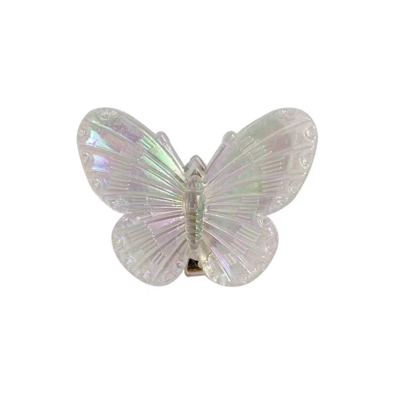 Sweet plastic mermaids, butterfly hair clips, fairy side clips, broken bangs clips, duckbill clips, hair accessories and headwear Item Picture