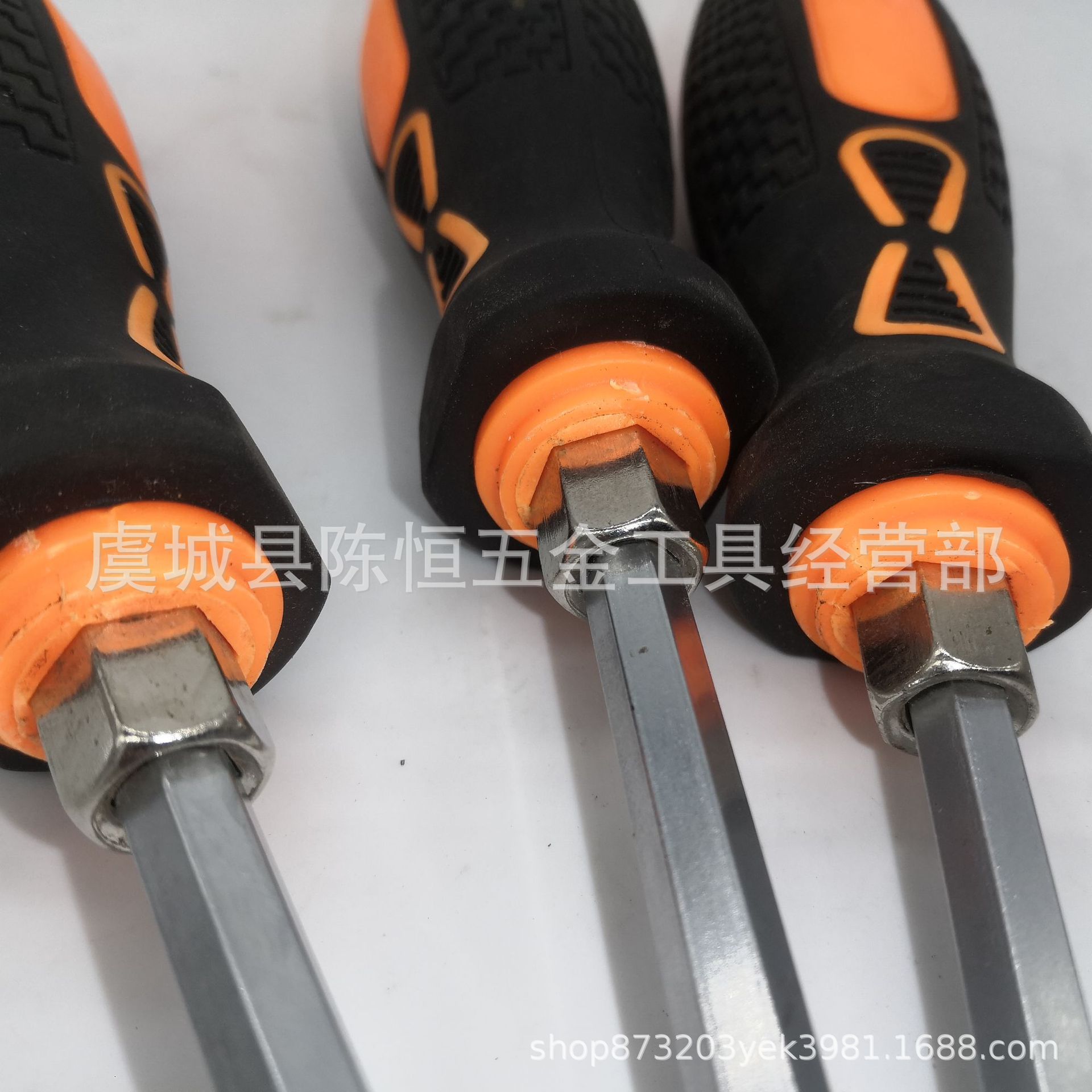 The original factory's new dual-purpose screwdriver with threads, cross-head strong magnetic screwdriver, dual-purpose household screwdriver, anti-slip Specification drawing