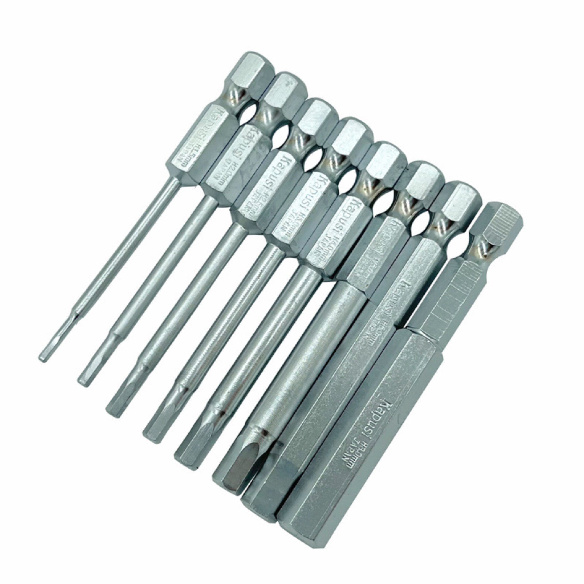 Kapusi pneumatic S2 red hexagonal air screwdriver bit extended magnetic electric screwdriver bit screwdriver, electric drill head undefined