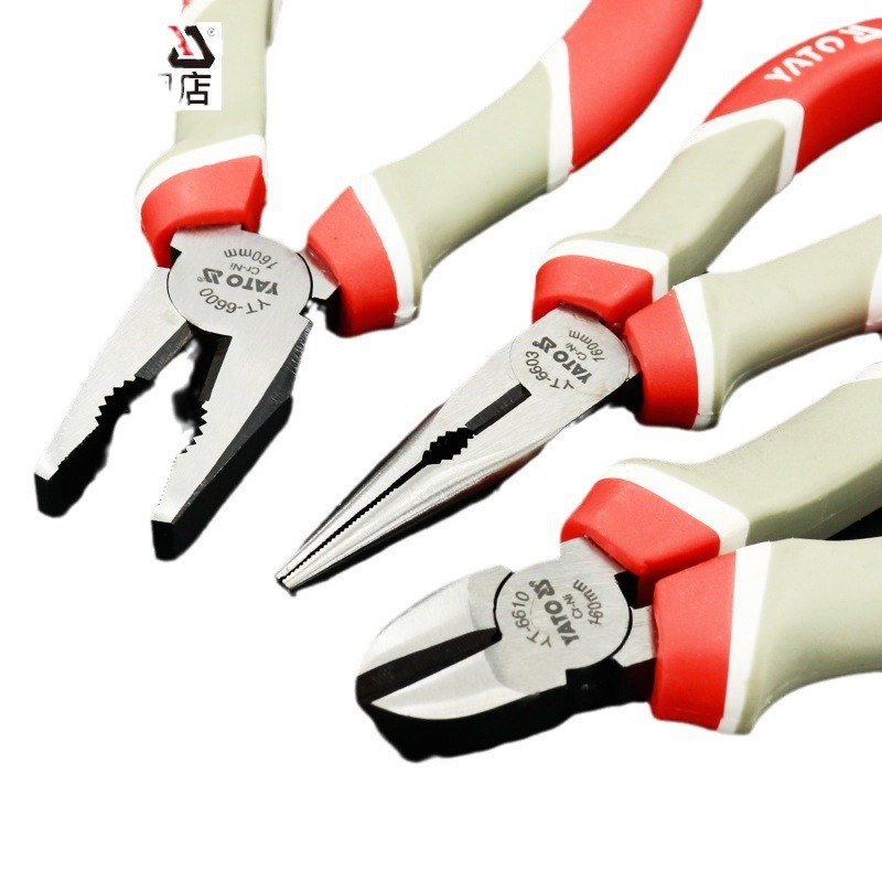 YATO industrial-grade diagonal pliers, wire strippers, diagonal pliers, electrician wire cutters, wire cutting pliers, tool pliers, and water mouth pliers Application Scenario