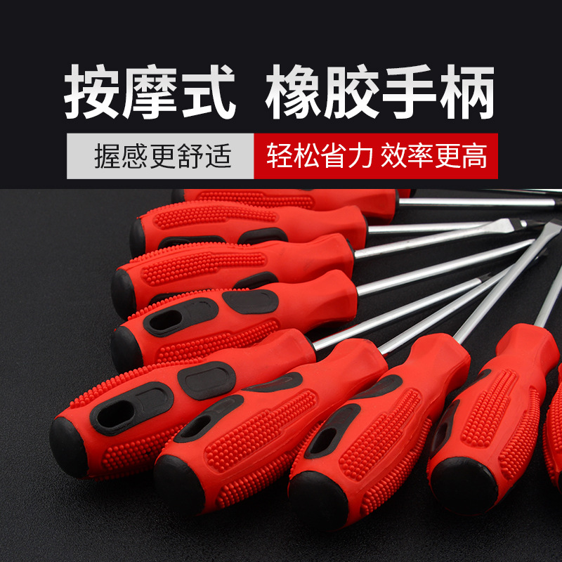 Wholesale massage handle screwdrivers, alloy steel high-strength cross-shaped flat-head screwdrivers, hand tools from the manufacturer Application Scenario