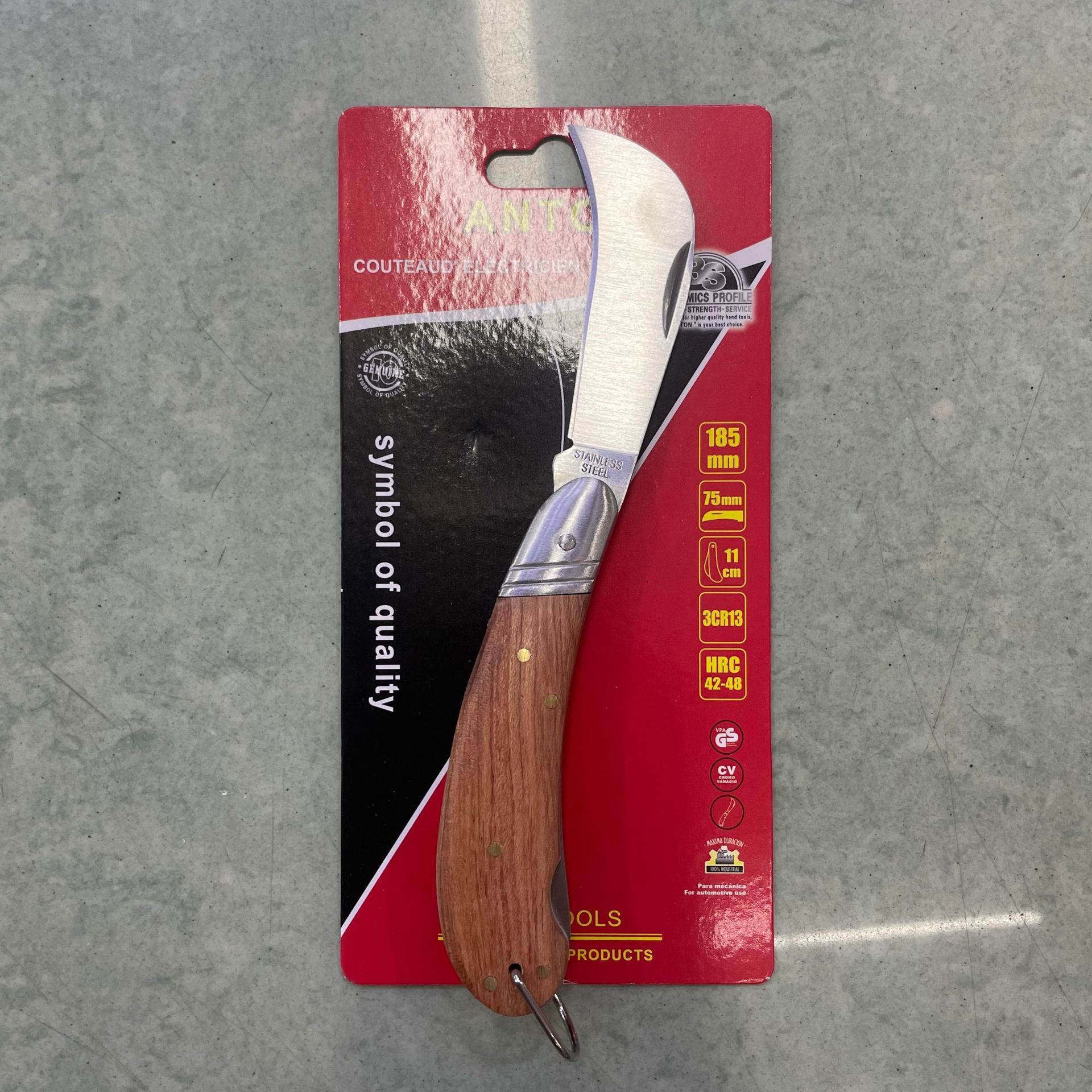 Folding knife, electrician's knife, outdoor multi-functional knife, camping and barbecue portable stainless steel tool knife, picnic knife details Picture