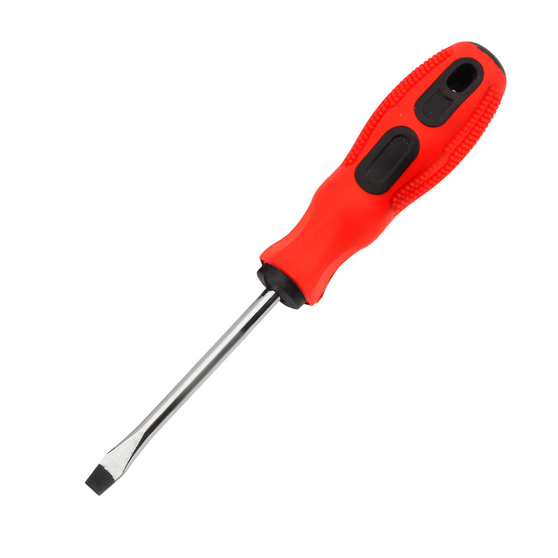 Wholesale massage handle screwdrivers, alloy steel high-strength cross-shaped flat-head screwdrivers, hand tools from the manufacturer undefined