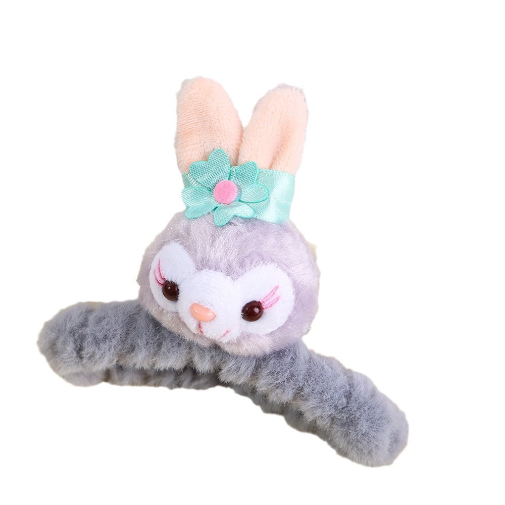 Autumn and winter Stardew hair band, plush rabbit ear headband, sweet girl, cute little rabbit face wash hair pressing accessory Item Picture