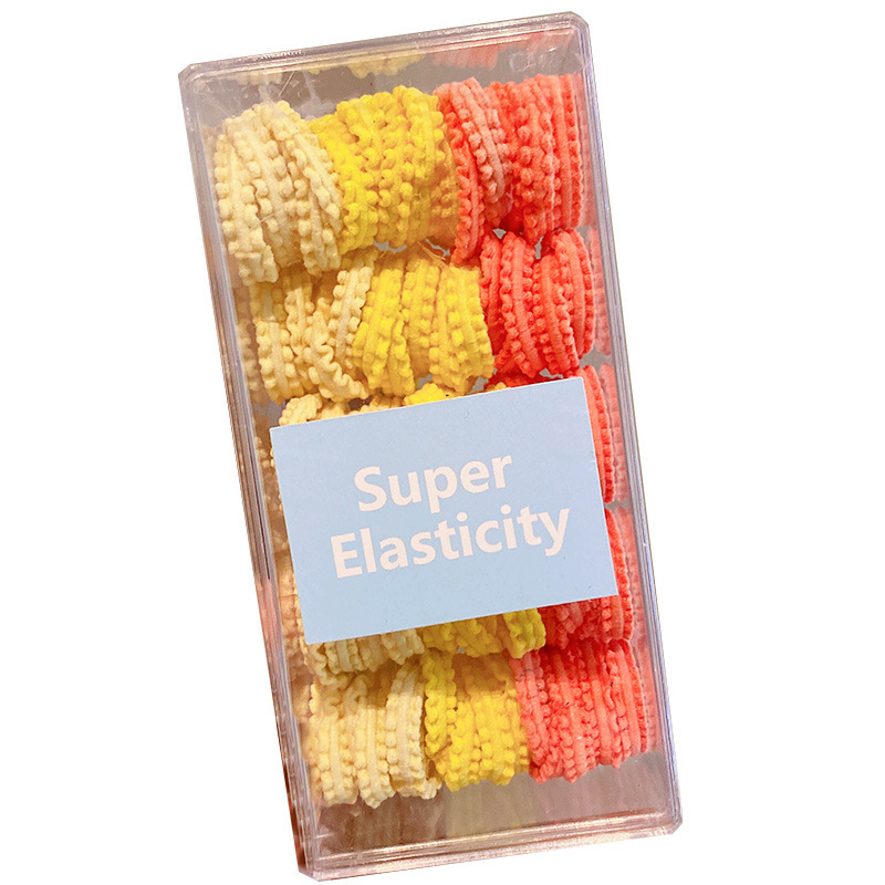 Children's hair bands do not damage hair, high-elasticity hair ties, girls' hair ties, little girls' rubber bands, baby hair ties, headwear Item Picture