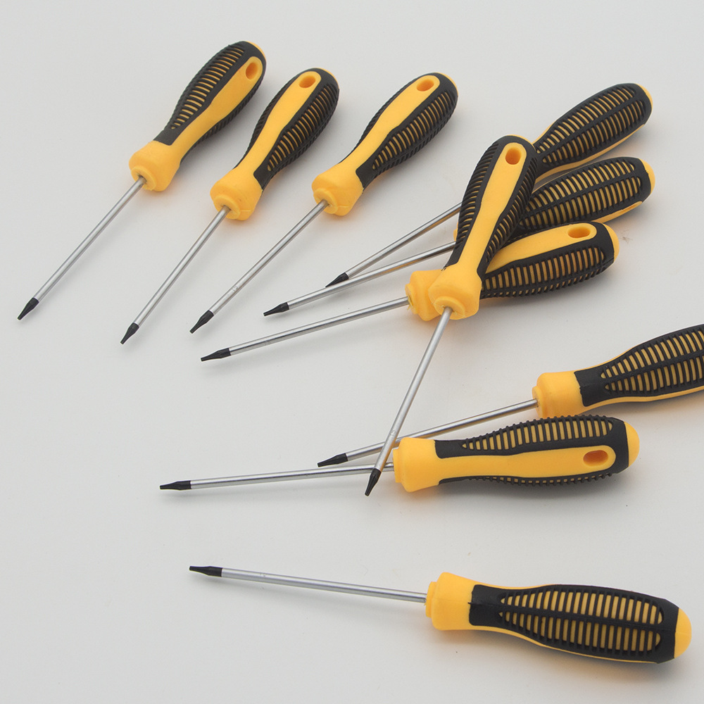 Eco-friendly handle of the plum blossom screwdriver, plum blossom screwdriver T4, T5, T6, T7, T8, T9, T10 Item Picture