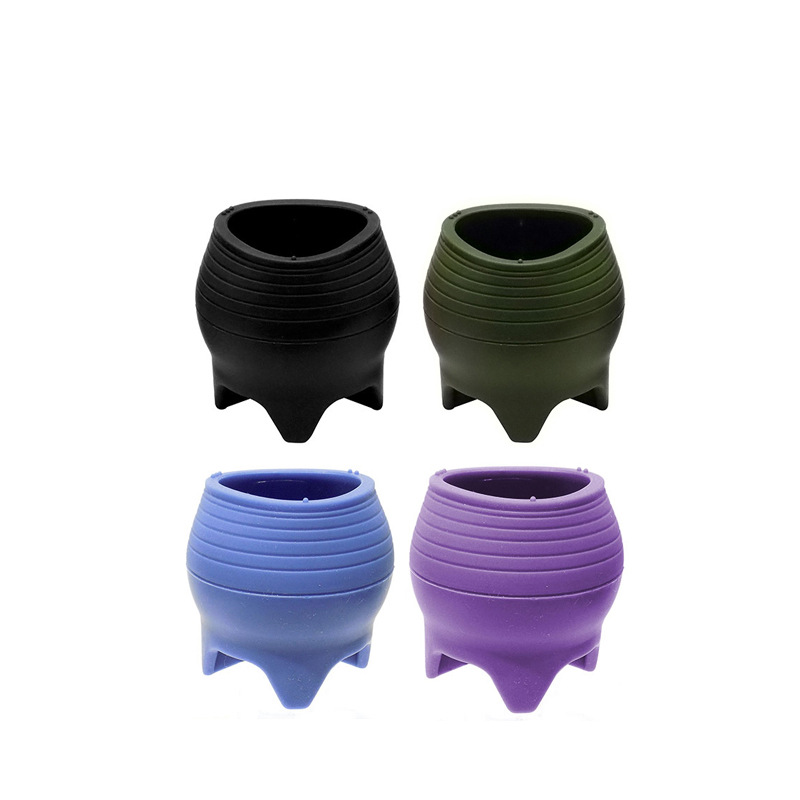 Creative cross-border silicone Brazilian tea sets, special for mate cups, South American tea cups, heat-resistant coffee cups, heat-resistant Item Picture