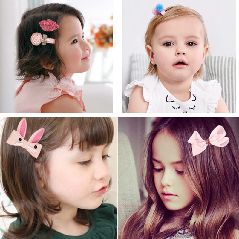 Children's hair accessories, girls' headwear, small hair, baby, Korean princess, super cute and fairy-like, cute hair clips, baby hair clips details Picture