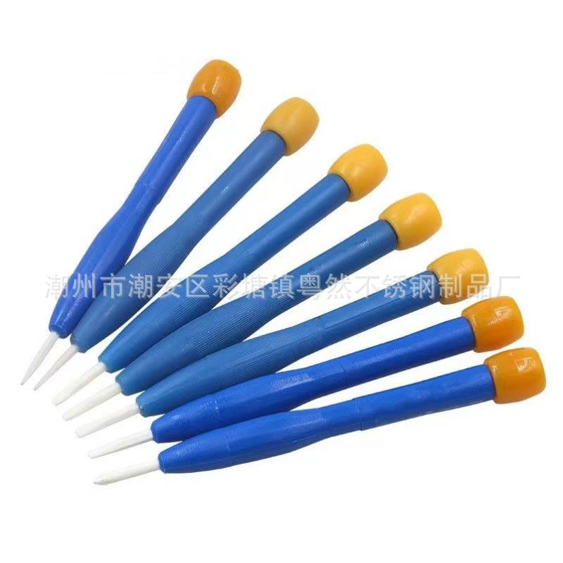 Wholesale non-inductive ceramic batch adjustment welding stations, calibration flat-head screwdrivers, non-inductive screwdrivers, cross screwdrivers, resistance non-inductive batch adjustment Item Picture