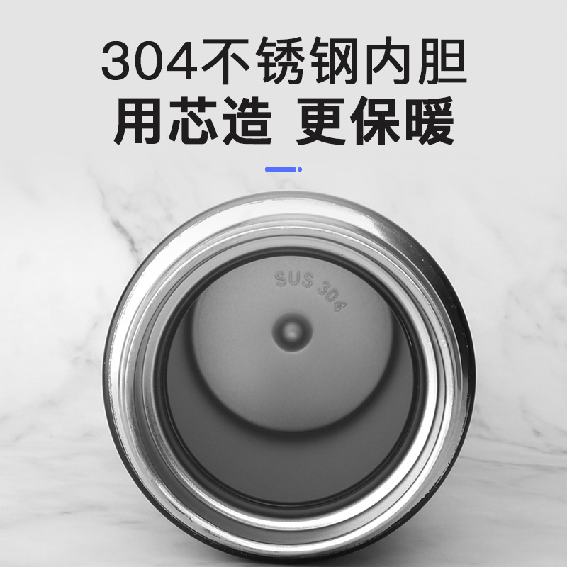 Customized 304 stainless steel vacuum insulated cup, household smart temperature display straight cup, portable car business gift cup Application Scenario
