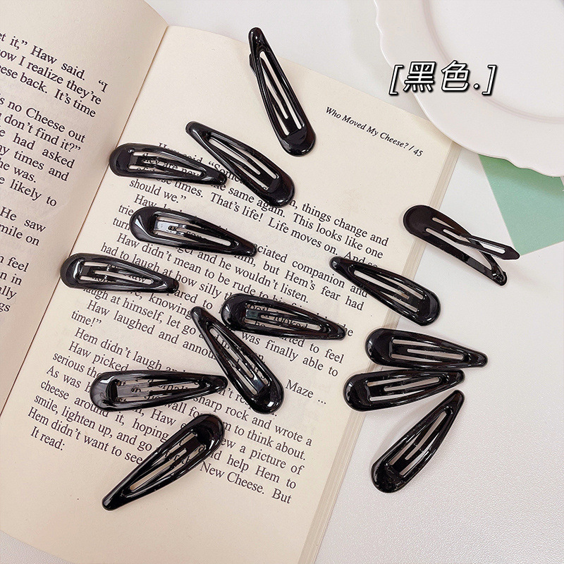 Wholesale popular hair clips, macaron hair clips, Hyuna candy color resin bangs clips, girl heart resin bb clips Application Scenario