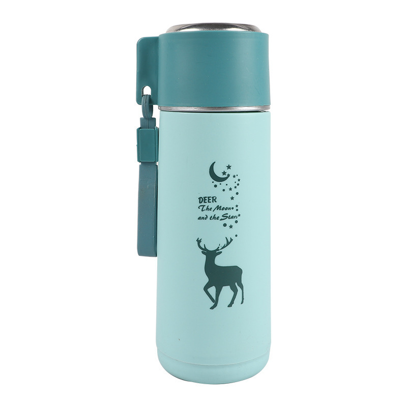 Factory direct delivery of Starry Sky Deer plastic glass gift advertising cups, opening promotion commemorative water cups, printed promotion cups Item Picture