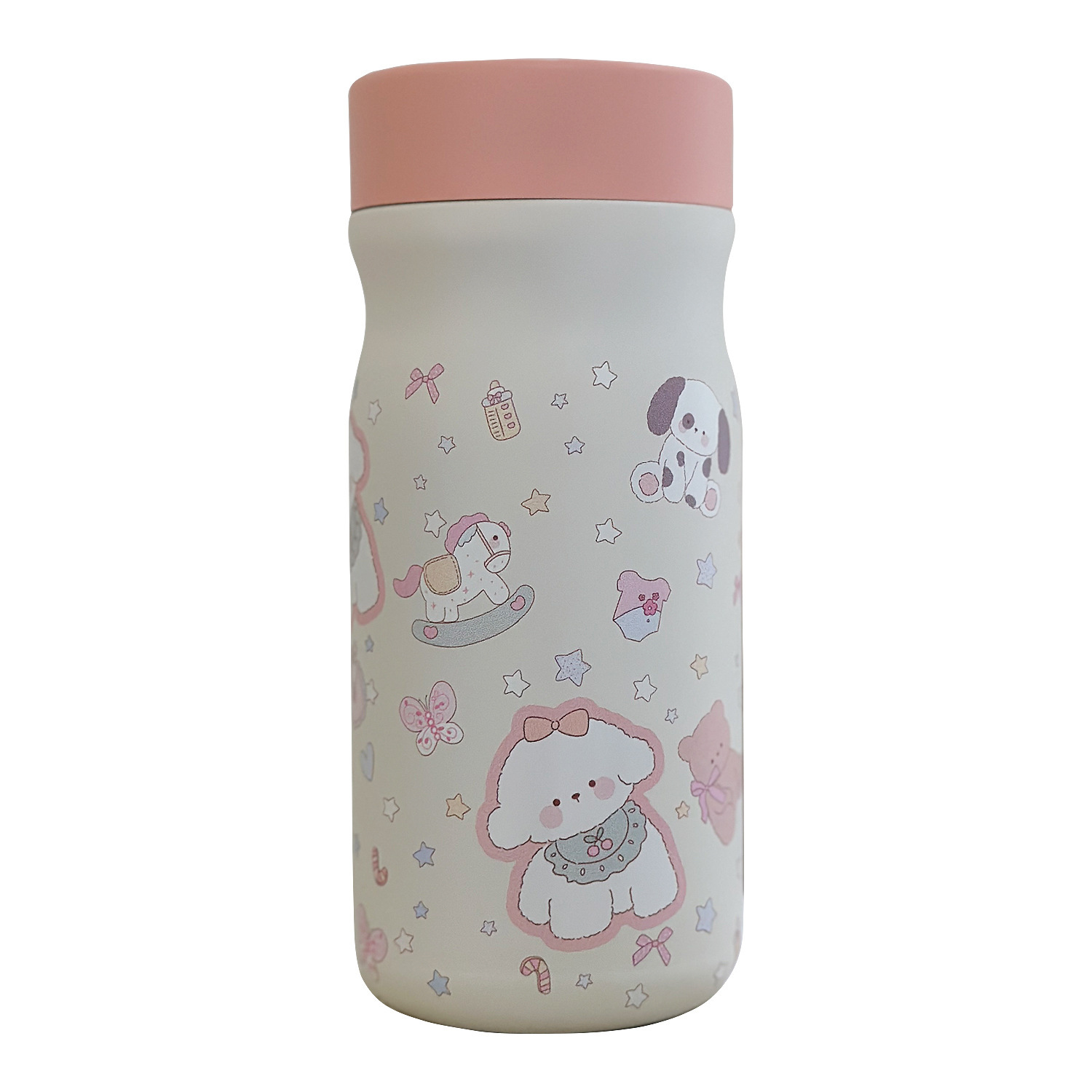 Portable and compact student insulated cup, mini creative pocket cup, portable cartoon stainless steel insulated cup Item Picture