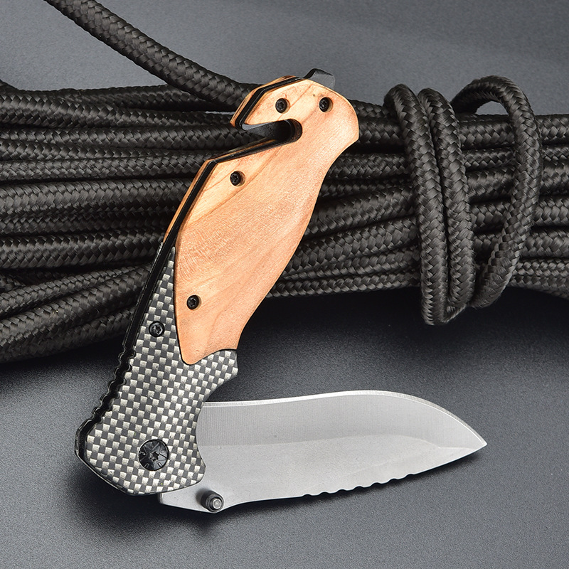The manufacturer has a new X 50 folding knife in stock. It is a high-hardness outdoor camping survival knife and a portable multi-purpose folding knife Specification drawing