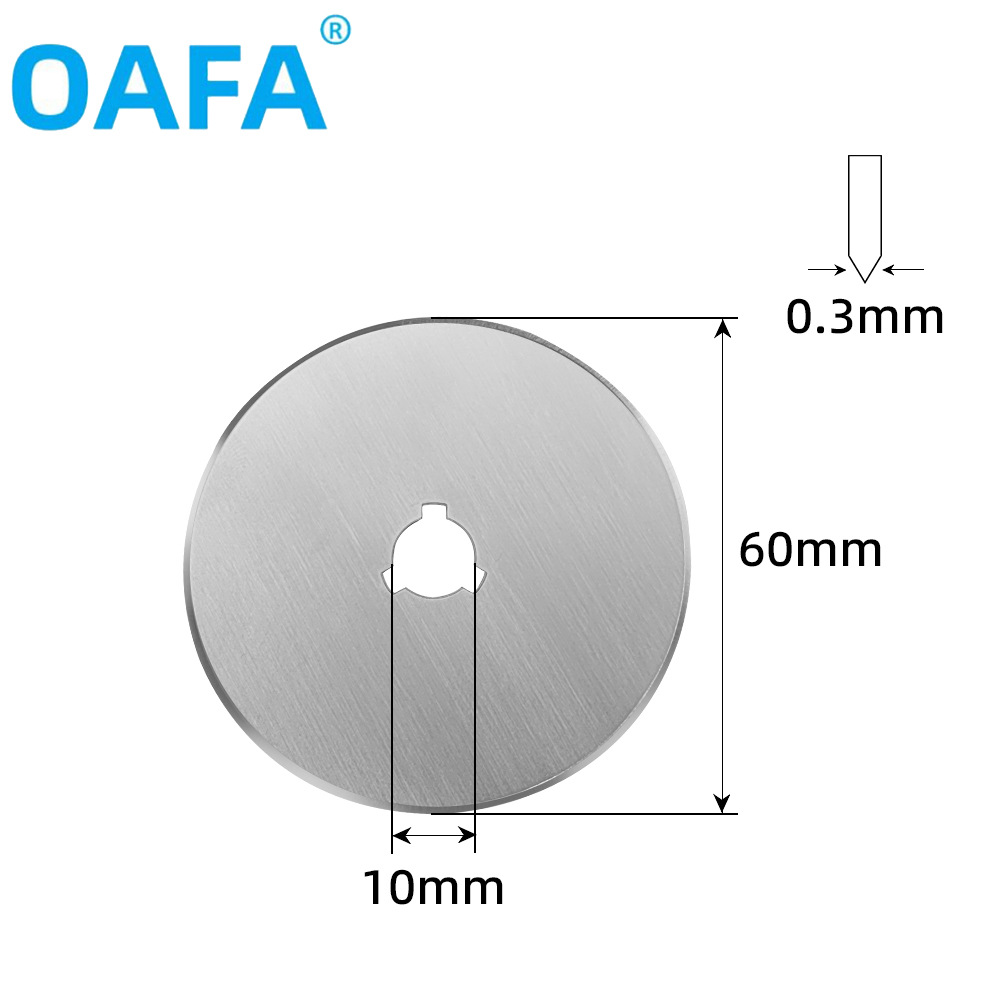 45mm circular blade linear knife for cutting flat rubber bands, leather, fabric and paper, roller cutting blade undefined