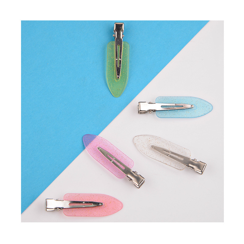 diy cream hair clips of the same style as Internet celebrities, summer side hair clips, bangs clips, small hair clips, and headwear wholesale details Picture