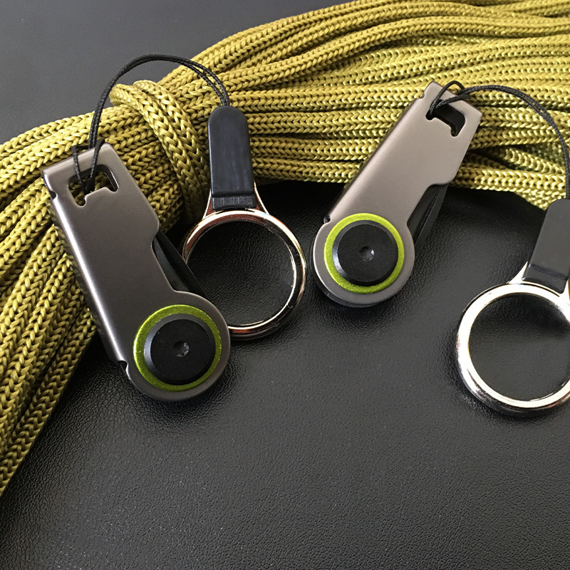 Mini zipper knife, unboxing knife, outdoor portable survival tool knife, keychain pendant, small folding knife details Picture
