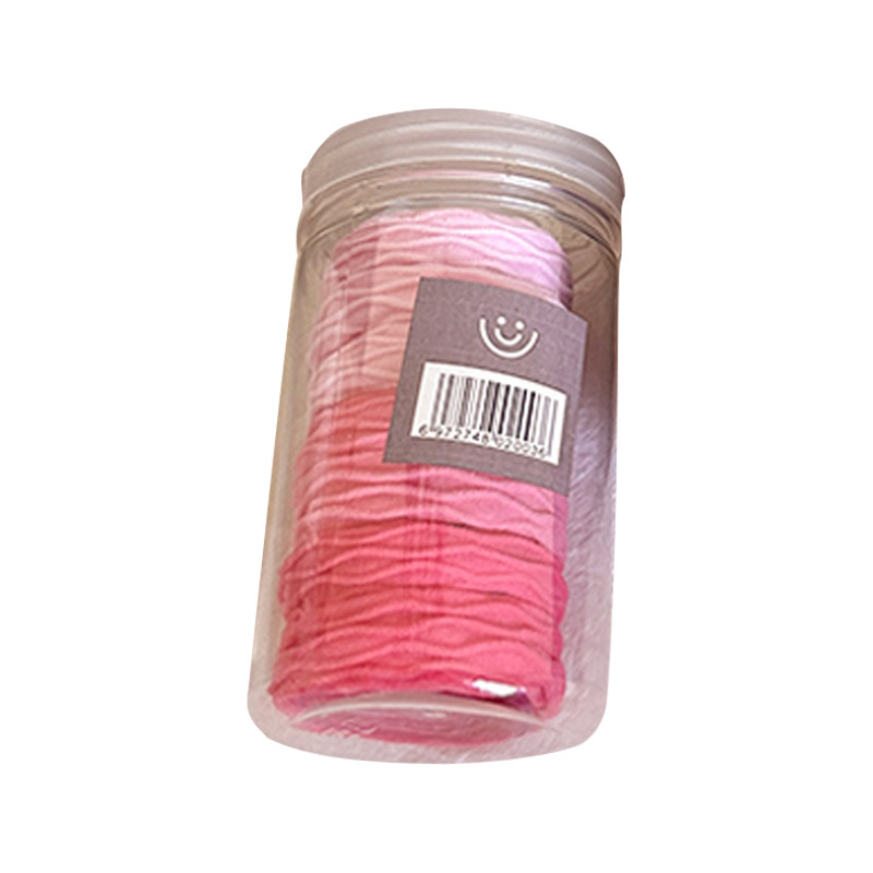 Colorful seamless towel loops can be canned without damaging hair, high-elasticity hair ties, simple basic hair ties, and hair tie rubber bands Item Picture