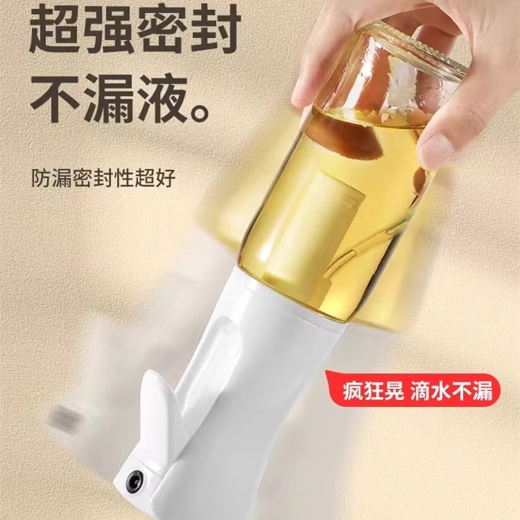 Wholesale of household kitchen air fryer oil spray bottles, oil spray cans, glass spray-atomized edible oil mist small oil cans Application Scenario