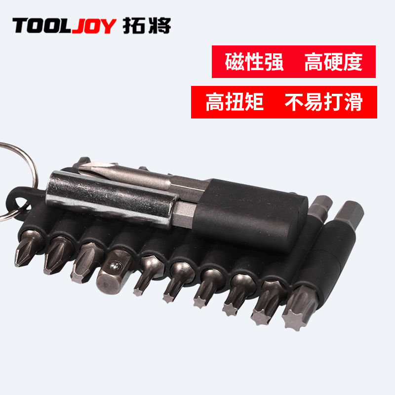 Portable screw screwdriver set 25mm star-shaped cross-shaped cross one-character multi-functional screwdriver set details Picture