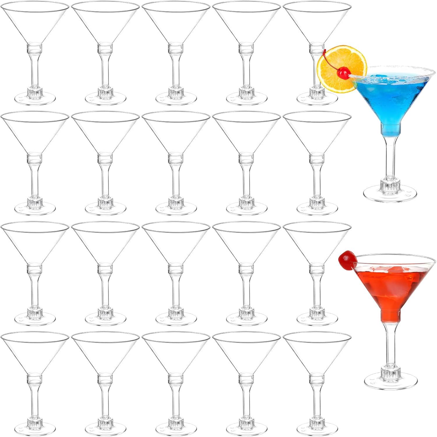 Wholesale 150ML cocktail cups, disposable plastic cocktail cups for cross-border parties, weddings and birthday parties Item Picture