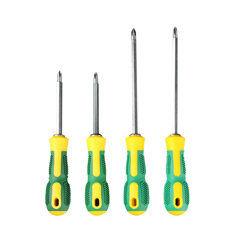 Wholesale screwdrivers, flat-head cross screwdrivers, dual-purpose screwdrivers, massage handles, burr screwdrivers Item Picture