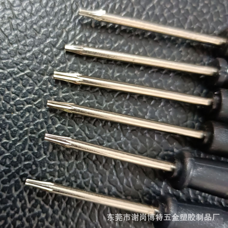 T4 Plum Blossom screwdriver, small mobile phone disassembly screwdriver, star-shaped screwdriver, straight manual hardware delivery tool details Picture