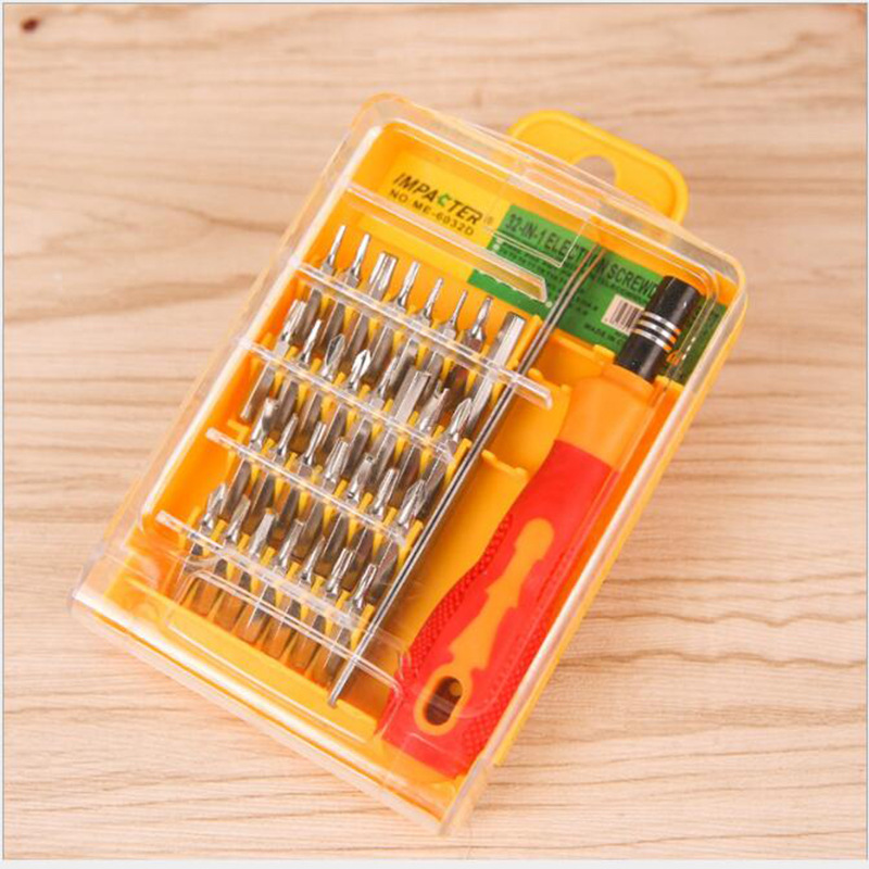 32PC Screwdriver Combination Set, 32-in-one multi-functional screwdriver set, factory direct sale Item Picture
