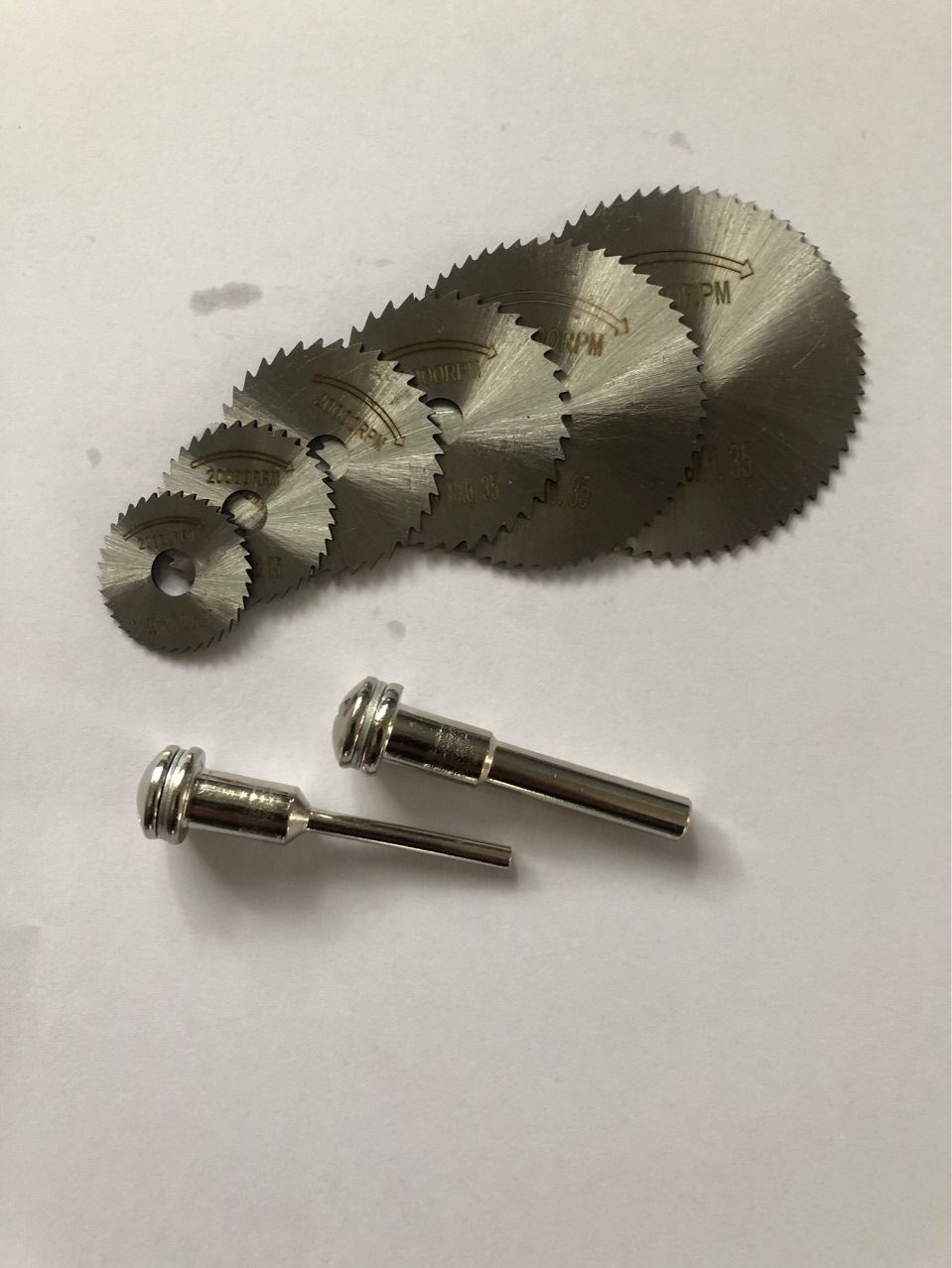 Ceramic jade woodworking saw blades, alloy metal saw blades Specification drawing