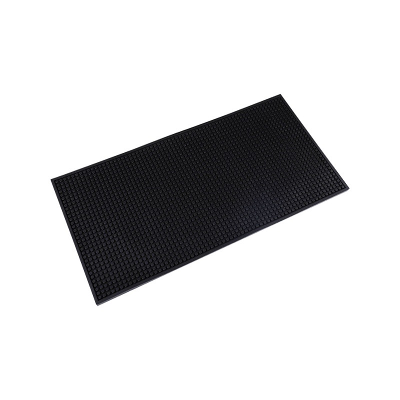 Draining mat, bar mat, table mat, water filter mat, anti-slip mat for bars, wine glass mat, engraved rubber mat, rectangular bar mat Item Picture
