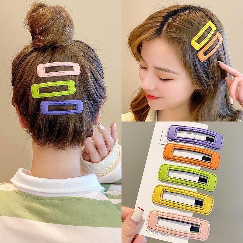 Wholesale of 2022 popular broken hair clips, BB clips, side clips, candy-colored bangs, forehead clips, hair clips, and hair accessories for the back of the head full figure