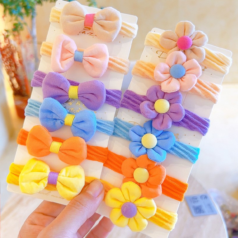 Children's hair ties, bow bands, rubber bands, cute for babies, no damage to hair, good elasticity, hair bands, rubber bands, girls' hair ties, hair accessories Specification drawing