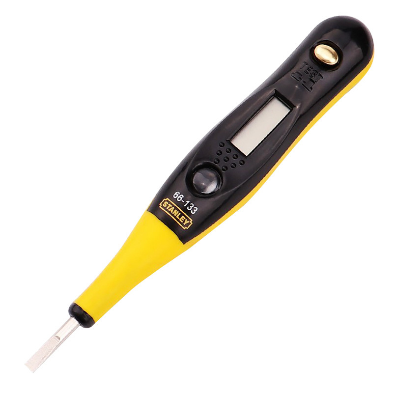 STANLEY Tools Digital Display Voltage Tester, Electrician Voltage Detector 66-133-23/66-137-23 Item Picture