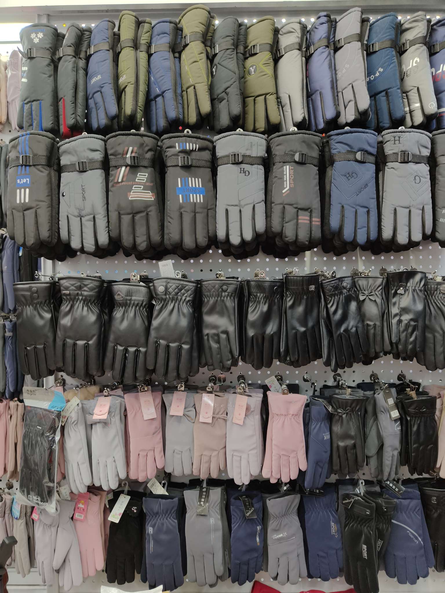 男士成人德绒保暖手套户外防寒薄款分指触屏骑行手套防风厂家批发详情图13